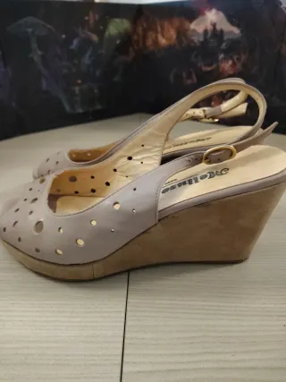 Melissa Scarpe Beige Donna Zeppa