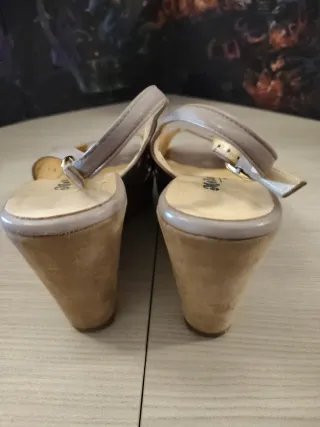 Melissa Scarpe Beige Donna Zeppa