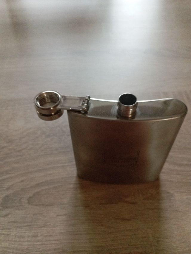 Petaca Ballantine's Plata Metal