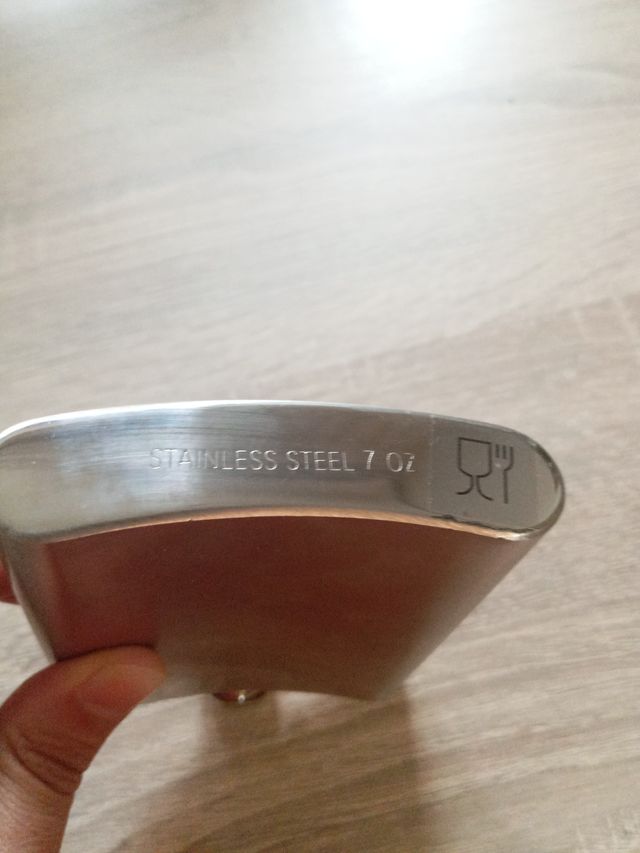 Petaca Ballantine's Plata Metal