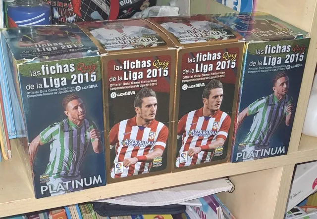 Colección cromos Liga 2015