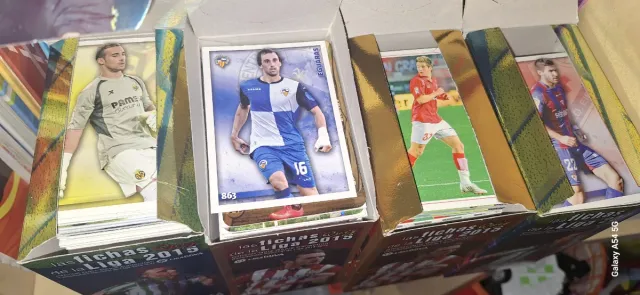 Colección cromos Liga 2015