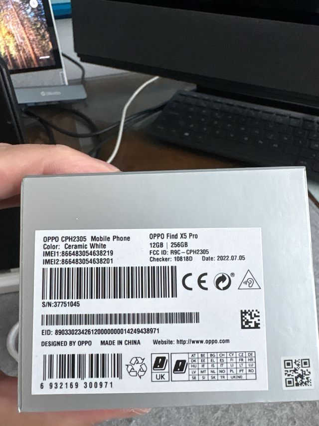 OPPO Find X5 Pro blanco