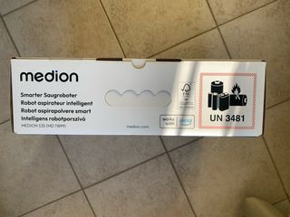 Medion S35 Robot Aspirapolvere Bianco