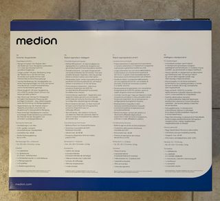 Medion S35 Robot Aspirapolvere Bianco