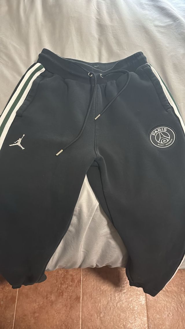 Pantalón Jordan PSG Negro Verde