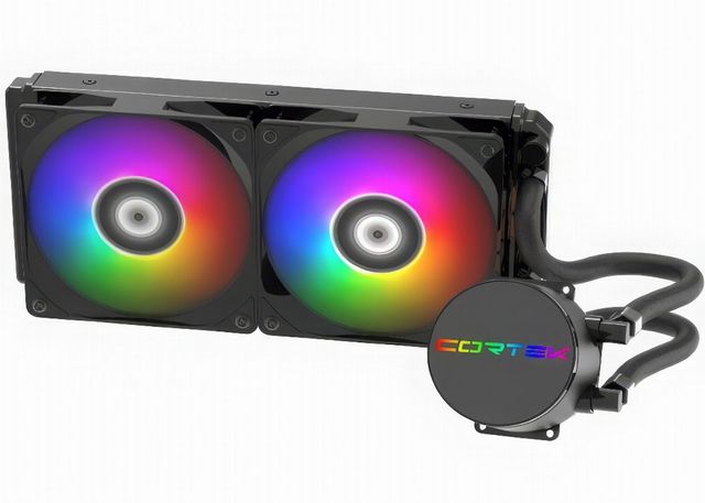 Liquid Cooler Cortek Cryo ARGB Nero o Bianco