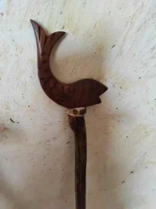 Bastones artesanales de madera