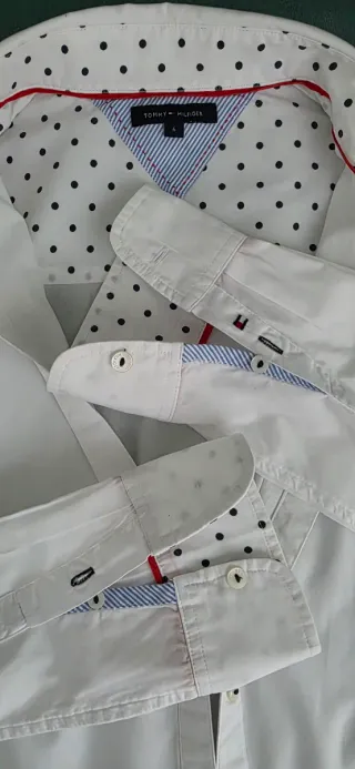 Camisa Tommy Hilfiger Blanca T M