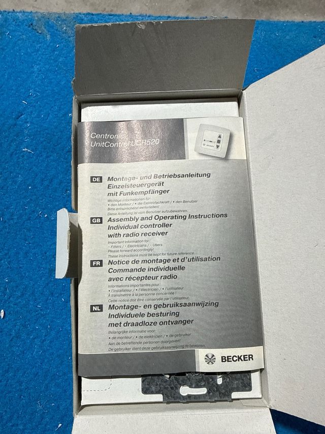 Unidad de control BECKER Centronic UCR520