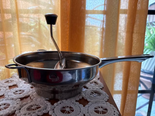 Pasa puré manual de acero inoxidable