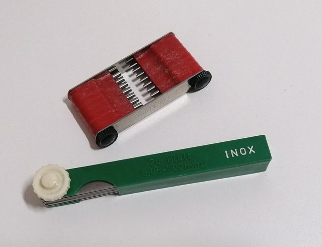 GALGAS *20 Hojas planas + 16 CALIBRES diámetros