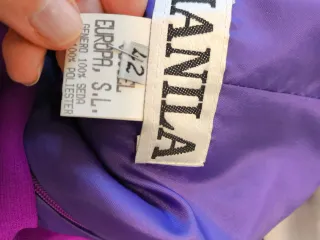 Vestido de fiesta seda tiene un tacto increíble