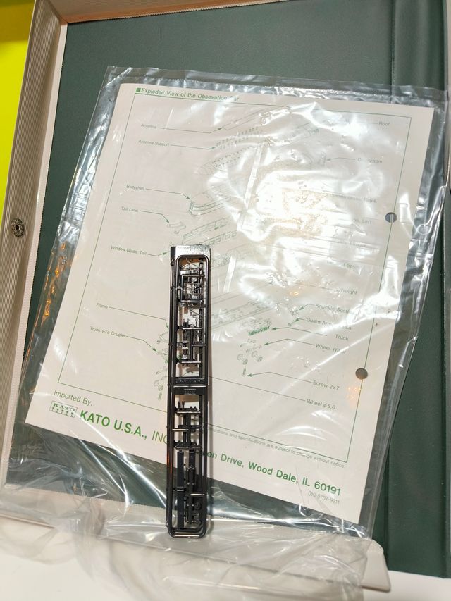 6 Coches Southern pacific / Daylight Kato N