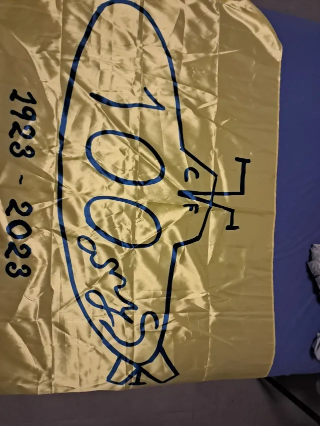 Bandera Villarreal CF 100 años 1923-2023