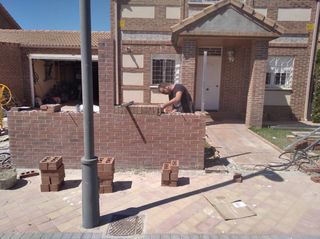 Ladrillos de hormigón para construcción