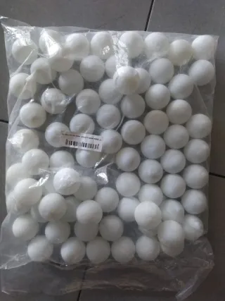 Set palline Ping Pong Bianche