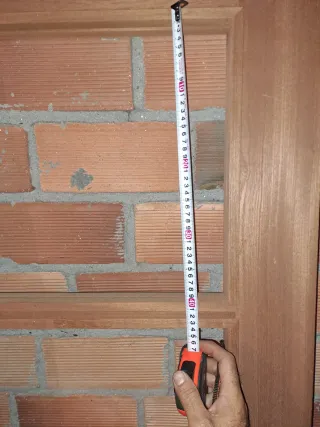 2 Puertas Madera Maciza 203x62.5cm