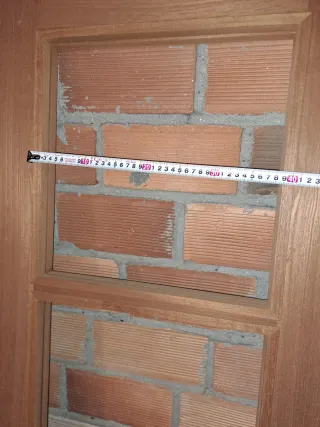 2 Puertas Madera Maciza 203x62.5cm