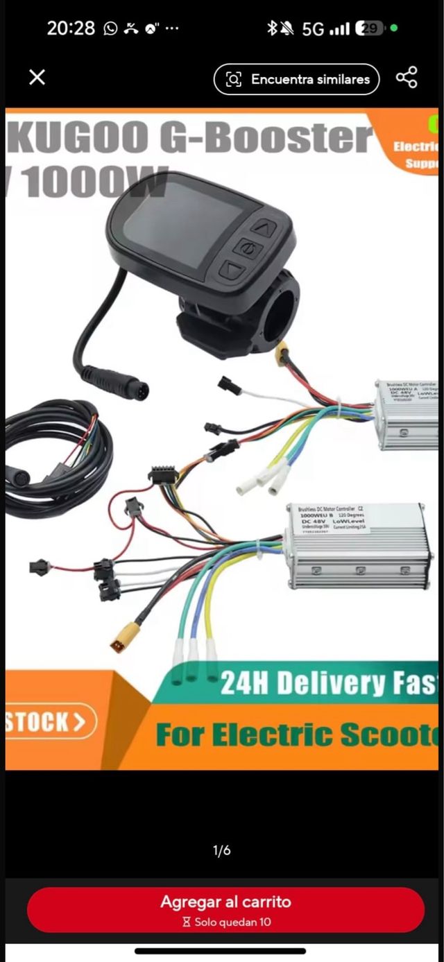 Controller KUGOO G BOOSTER 48V 50A DUAL MOTOR