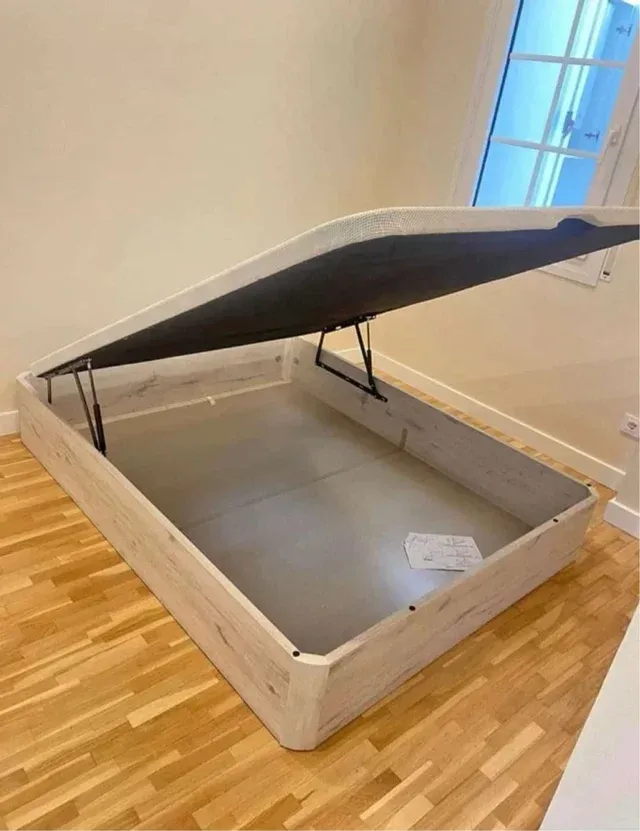 CANAPÉ BEIGE 135X190 NUEVO CAMA