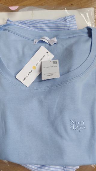 Pijama corto mujer women'secret Talla L