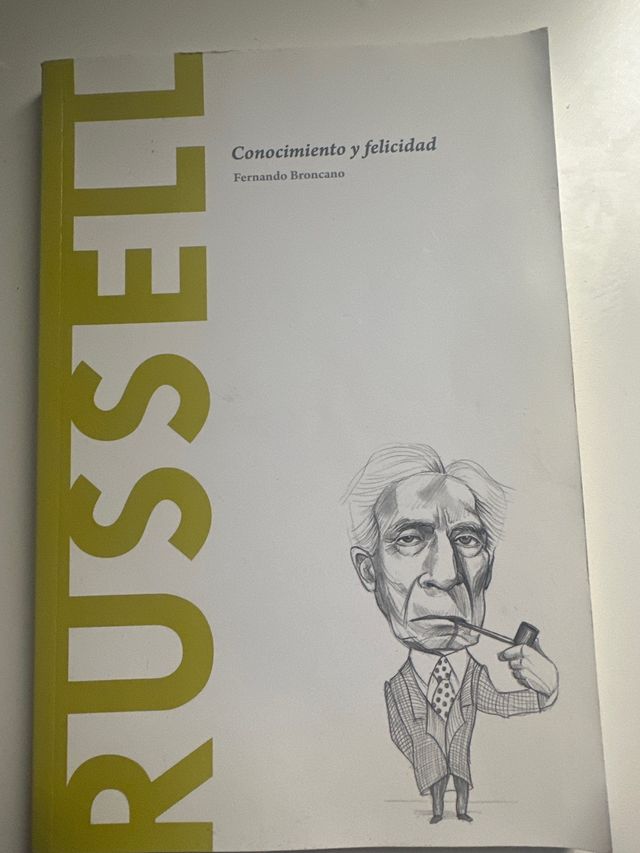 Libro Conocimiento y Felicidad de Russell