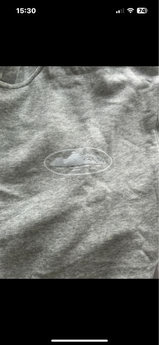 Sudadera Corteiz Gris sin usar