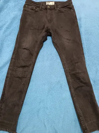 Pantalón vaquero negro Bershka