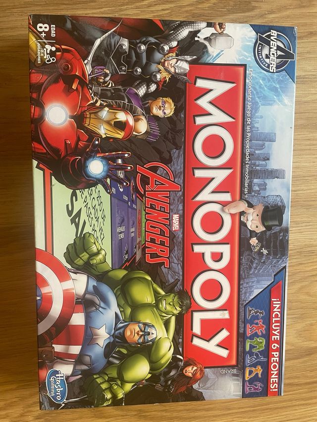 Monopoly Edición Avengers Marvel