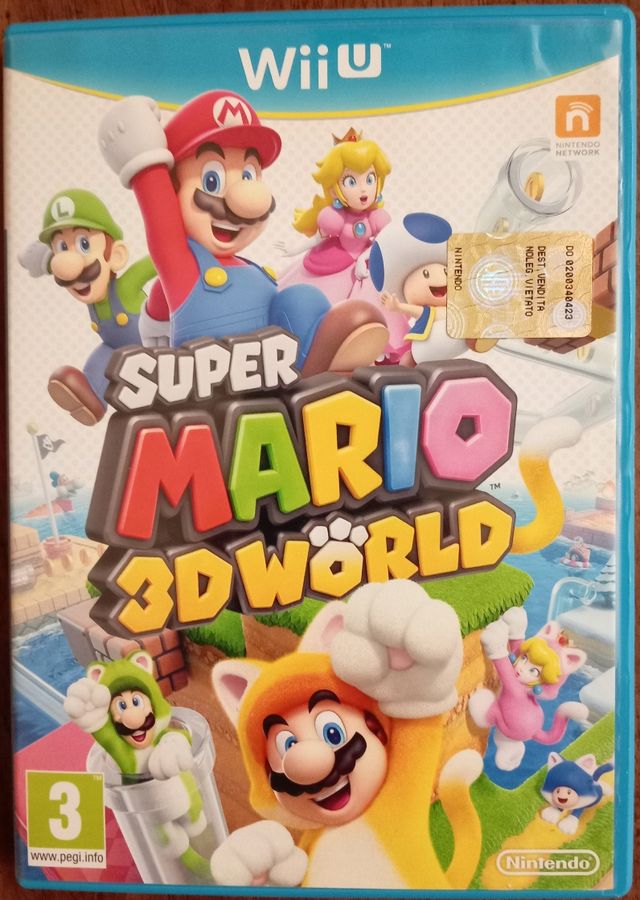 Super Mario 3D World Wii U