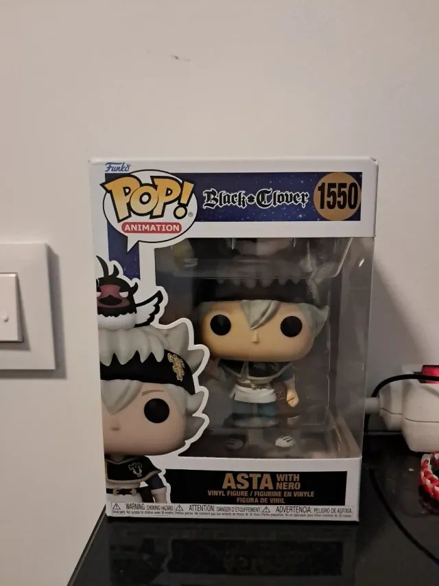 Funko Pop! Black Clover Asta con Nero 1550