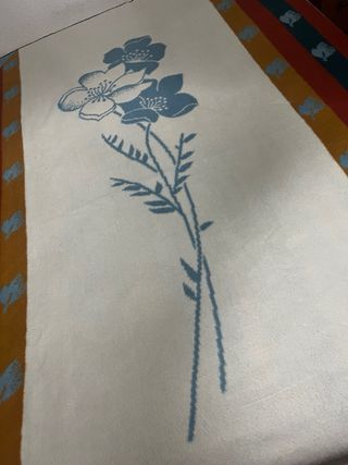 Manta reversible para cama 135cm