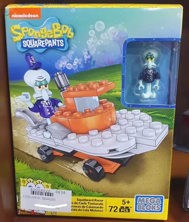 Mega Bloks Bob Esponja Calamardo Racer