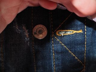 Giacca jeans Dsquared2 donna floreale