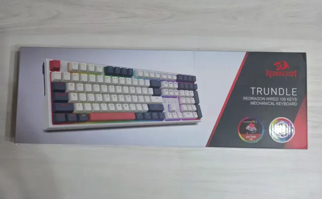 Teclado Mecánico Gaming Redragon 108. Nuevo. 

