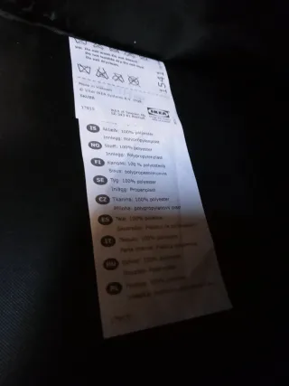 2 organizzatori armadio Ikea Skubb 6 ripiani nero