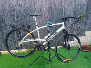 Bicicleta Triban Trail 5 Gravelizada