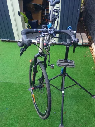 Bicicleta Triban Trail 5 Gravelizada