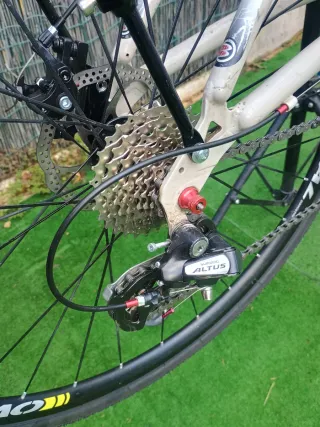 Bicicleta Triban Trail 5 Gravelizada