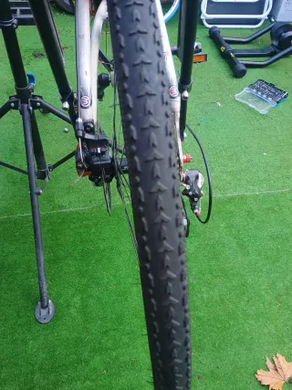 Bicicleta Triban Trail 5 Gravelizada