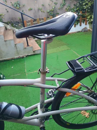 Bicicleta Triban Trail 5 Gravelizada