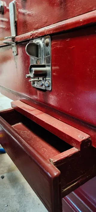 Futbolín grande madera con monedero 1€