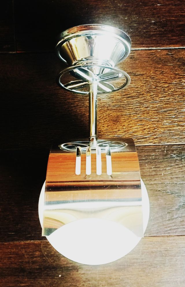 Lâmpada Futurista Space Age Opalina da Espanha, Anos 70