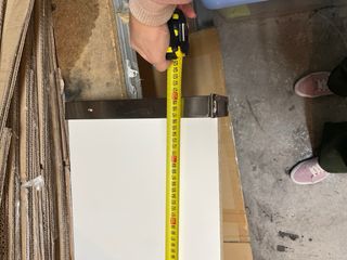 Mensola bianca da avvitare