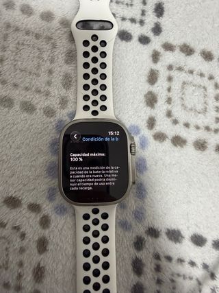 Apple Watch Ultra Plata/Blanco