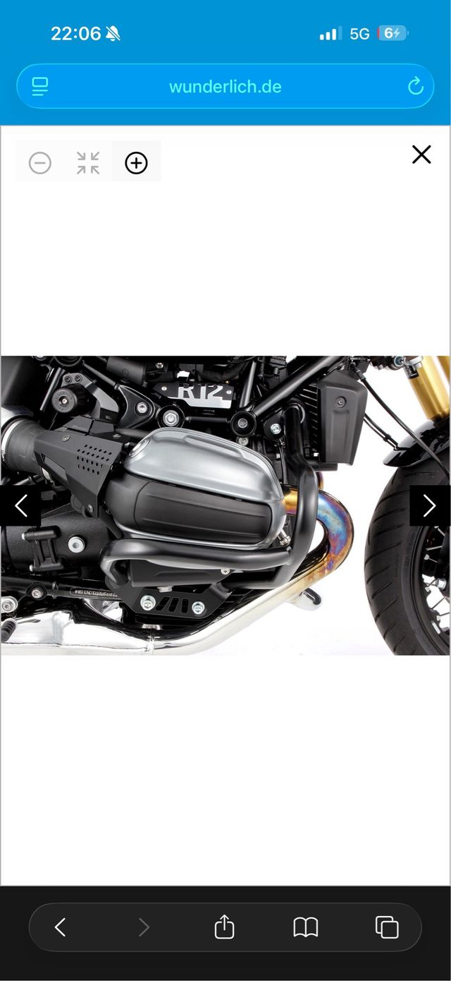 Protector motor Wunderlich BMW R 12 - ninet - gs