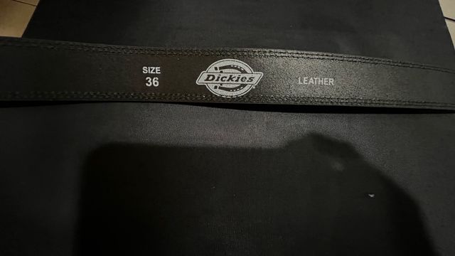 Cinturón Dickies Casual Cuero Negro