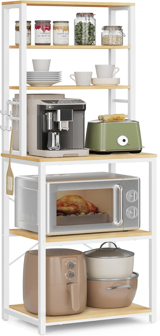 Scaffale Cucina, Mobile Cucina, Scaffale per Micro