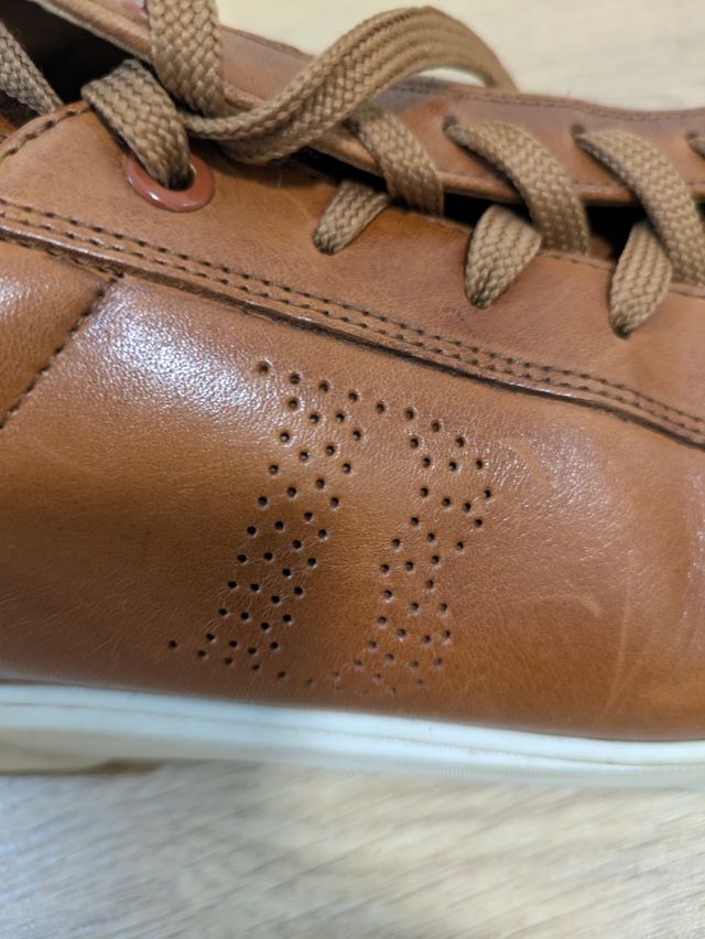 Zapatillas Boggi Piel Marrón Talla 43